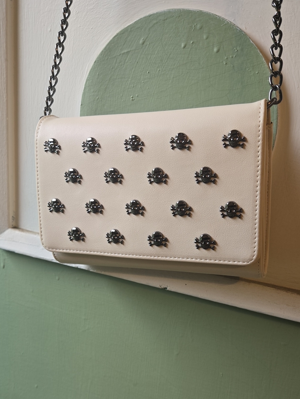 Betsey Johnson Skull Crossbody Purse